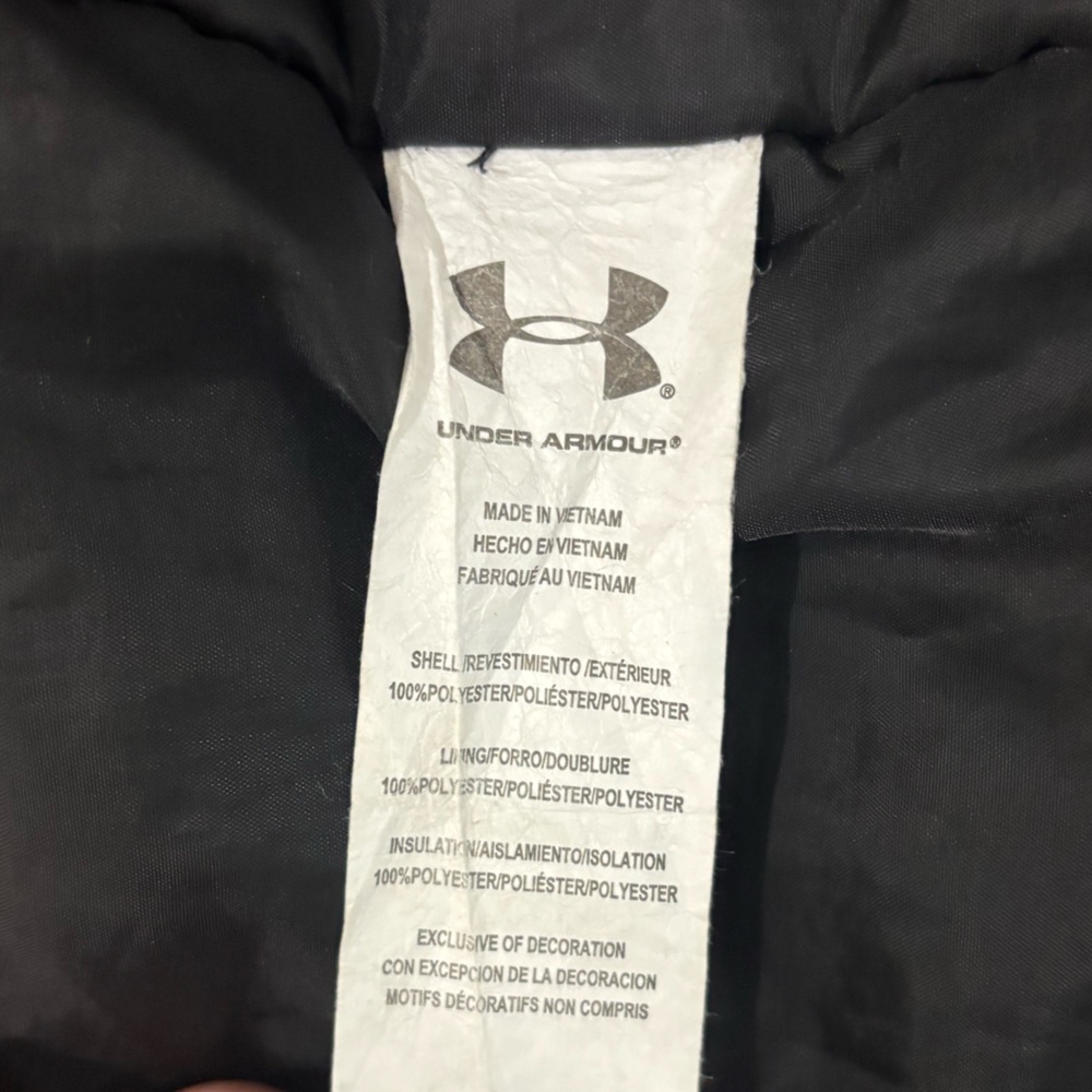 Under Armour Boys Hooded Water Repellent Winter Coat Jacket, Large - Picture 8 of 16